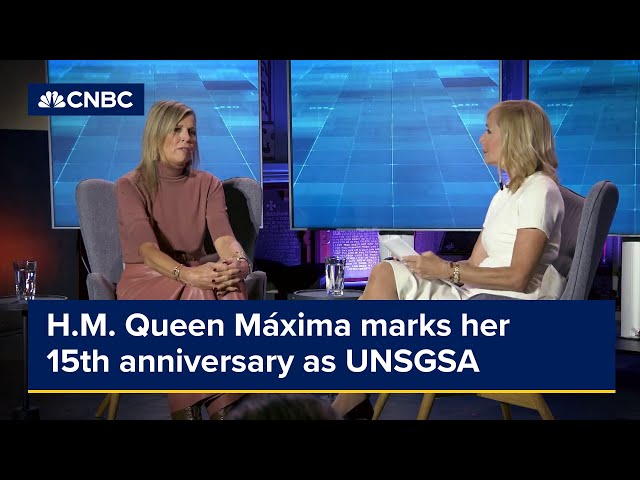 Queen Máxima marks 15th anniversary as UNSGSA for Inclusive Finance for Development