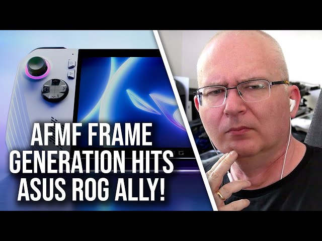 Asus ROG Ally Gets AMD Frame Generation... But Does It Work Well?