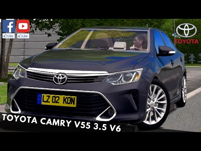 City Car Driving - Toyota Camry v55 3.5L V6 2015 DAY DRVIE | + Download [LINK] | 1080p & 60FPS