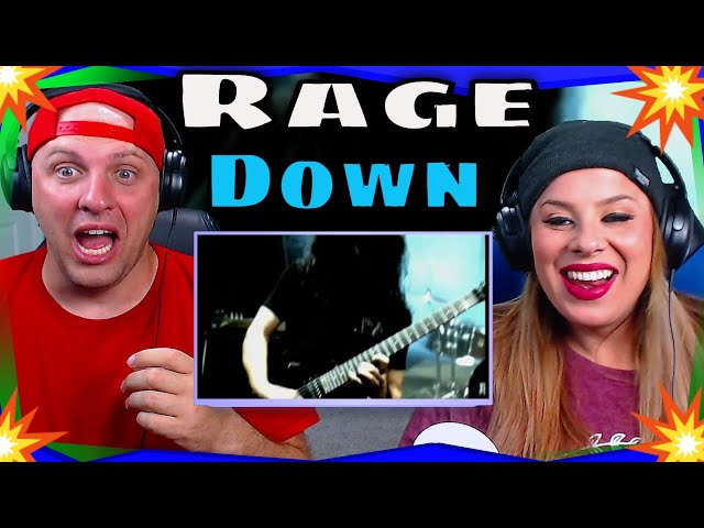 reaction to Rage - Down (OFFICIAL VIDEO) THE WOLF HUNTERZ REACTIONS