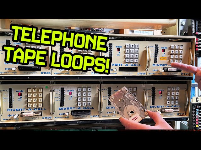 The Tape Loop Divert-A-Calls are finally working!  - Telephone Tuesdays