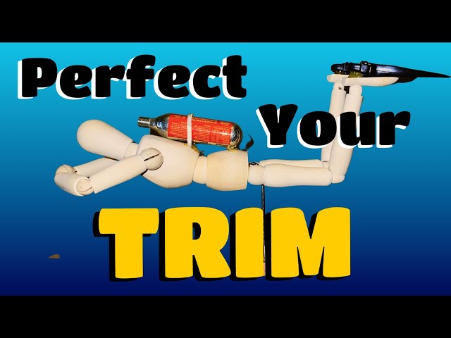 How to perfect your trim position for scuba diving. (2nd Basic Fundamental of Scuba Diving)