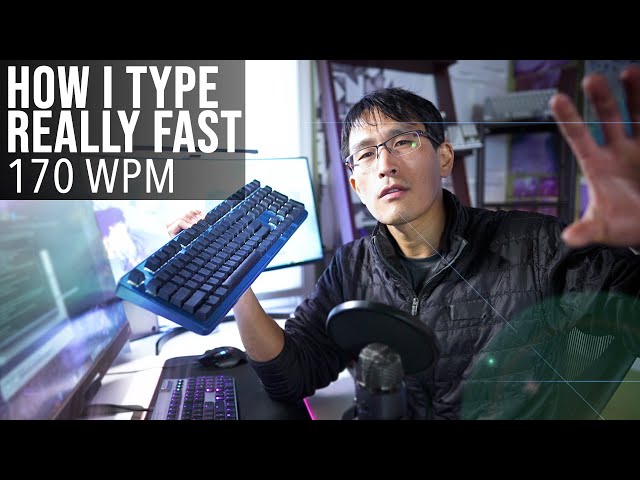 How I Type REALLY Fast... (170+ Words Per Minute, ex-Google programmer)