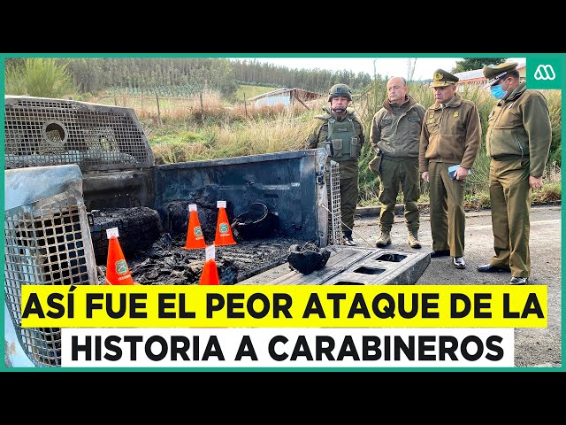 Cronología del peor ataque de la historia contra Carabineros: Así fue la emboscada en Cañete