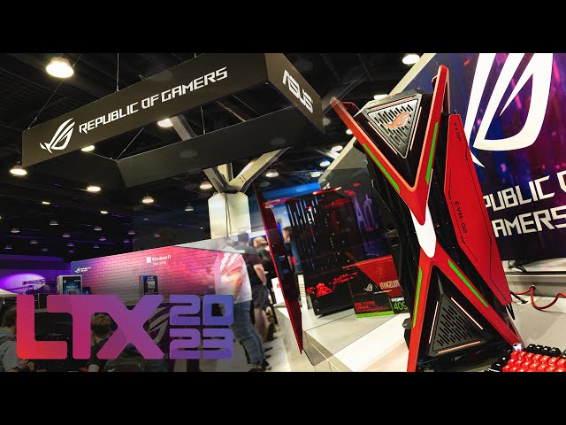 We went to LTX 2023! - ASUS ROG Coverage