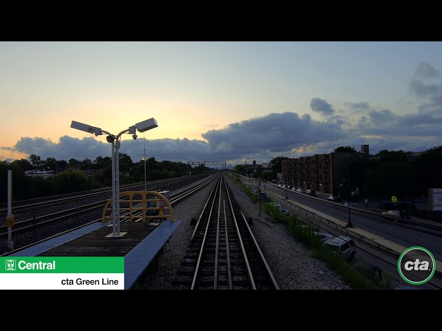 CTA's Ride the Rails: Green Line to Ashland & Cottage Grove Real-time (2019)