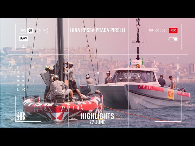 Luna Rossa Prada Pirelli Prototype Day 75 Summary