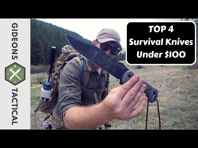Top 4 Survival Knives Under $100