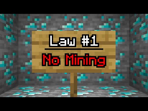 I Survived 100 DAYS of Real Life LAWS in Minecraft