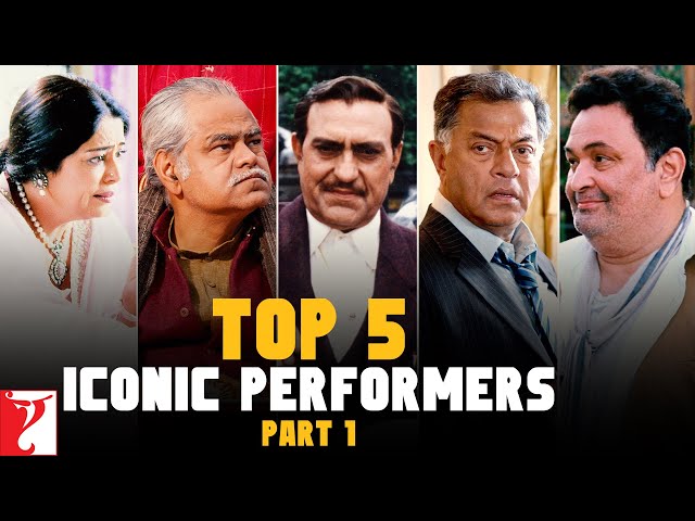 Top 5 Iconic Performers | Part 1 | Amrish Puri, Kirron Kher, Sanjay Mishra, Girish Karnad, Rishi K