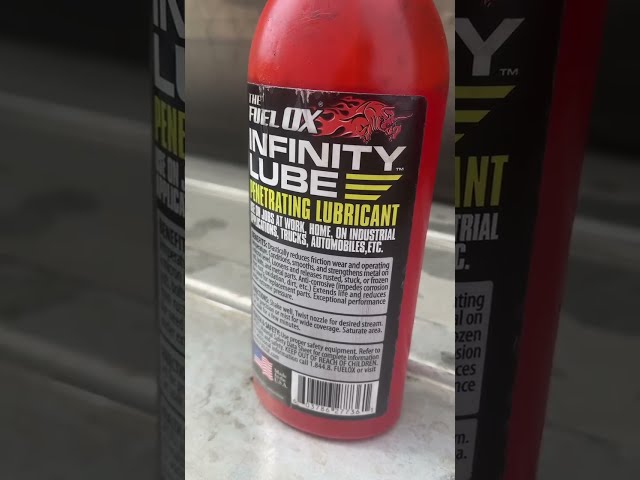 Paul Carlson LOVES Fuel Ox® Infinity Lube™ Penetrating Lubricant