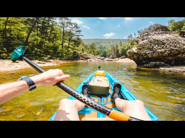RAW Scenic Kayaking - 3 Days Deep in Arkansas