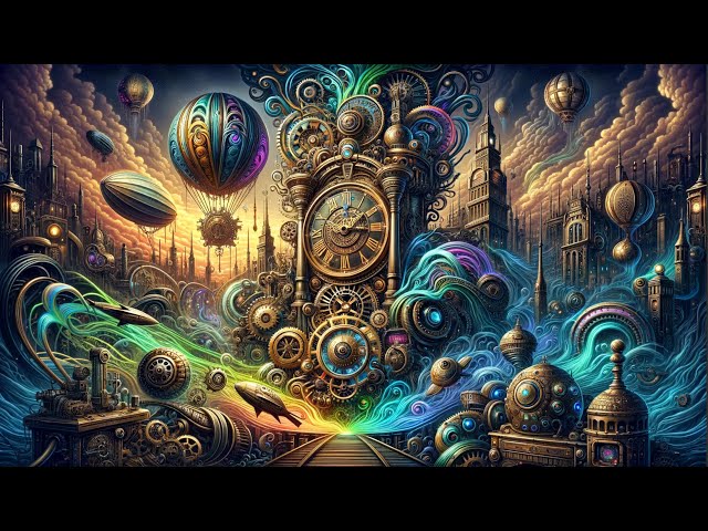 Psychedelic trance 2024 by DJ Nexxus 604 • 6 hours non-stop music vol.2 [AI trippy video]