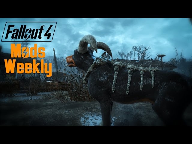 Fallout 4 Mods Weekly - Week 12 (PC/Xbox One/PS4)