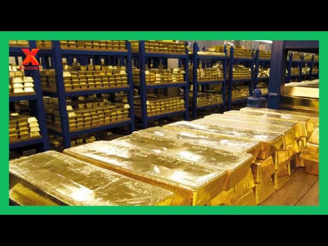 Amazing Gold Refinery And Melting Pure Gold Technology | Australia's largest Gold Enterprise