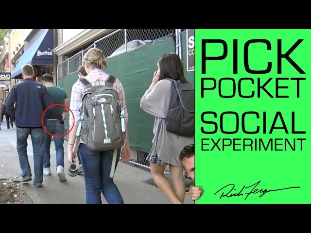 PICKPOCKET Experiment & Prank ft. Coby Persin