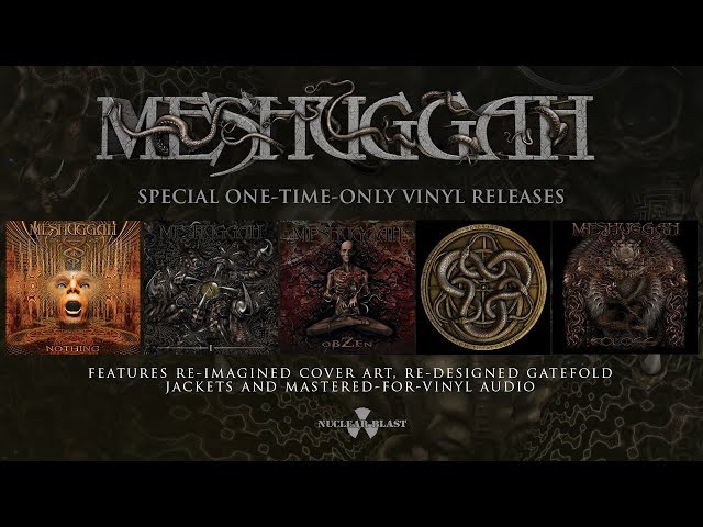 MESHUGGAH - Special Vinyl Releases: Remastered & Reimagined (OFFICIAL TRAILER)