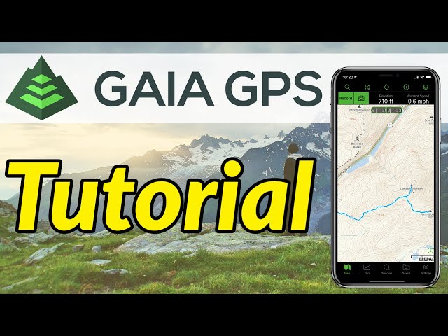 GAIA GPS TUTORIAL for HIKERS // How to use Gaia GPS App to plan and record hiking routes