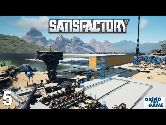 Satisfactory - Starting The Main Factory - Update 7