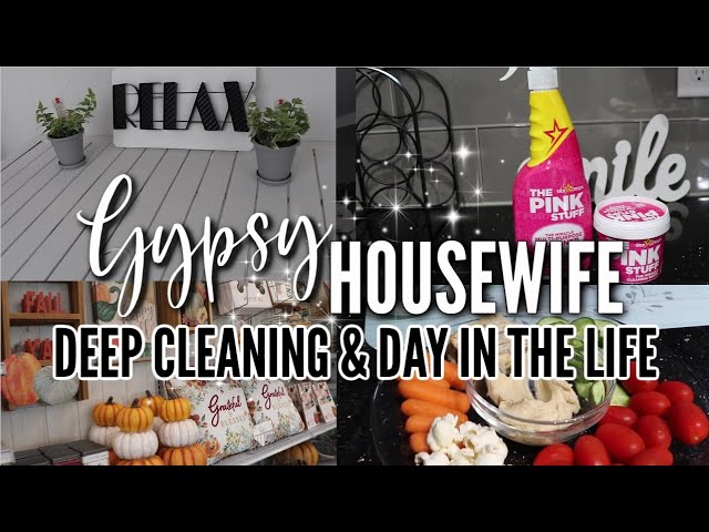 DEEP CLEANING WITH THE PINK STUFF- TIDYING UP MY APARTMENT & DAY IN THE LIFE