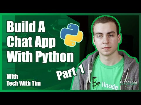 Coding a Chatroom Server With Python | Tech With Tim SuperUser Pt 1/2
