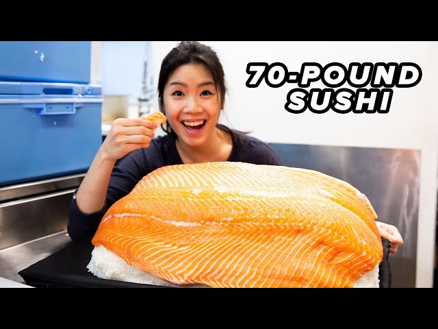 I Made The World's Biggest Sushi