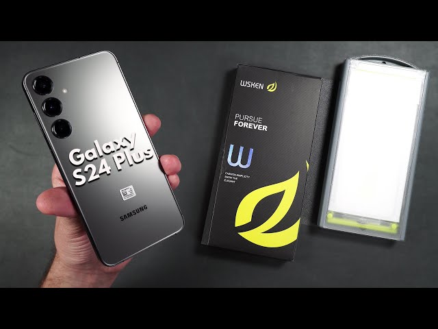 Galaxy S24 Plus WSKEN Glass Protector - Drop & Scratch Tests