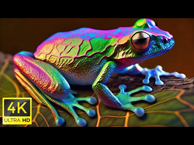4K HDR 120fps Dolby Vision with Animal Sounds (Colorfully Dynamic) #88