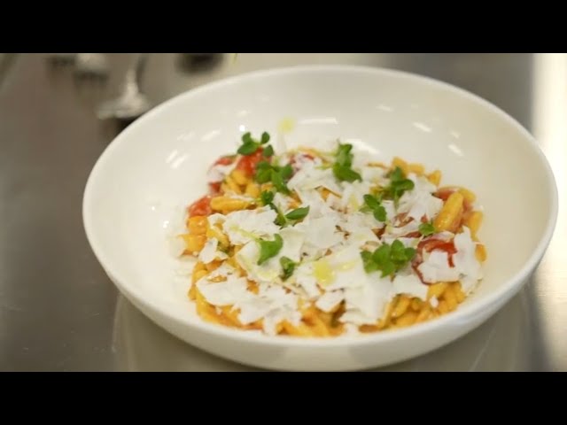 The Dish: Cavatelli with Sicilian Trapanese Pesto from Nicholas Elmi at The Pump House