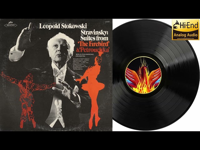 Stravinsky - Firebird & Petroushka - The Berlin Philharmonic Orchestra  (Record 1957, Vinyl Rip)