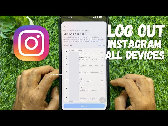 How To Log Out of Your Instagram Account on All Devices