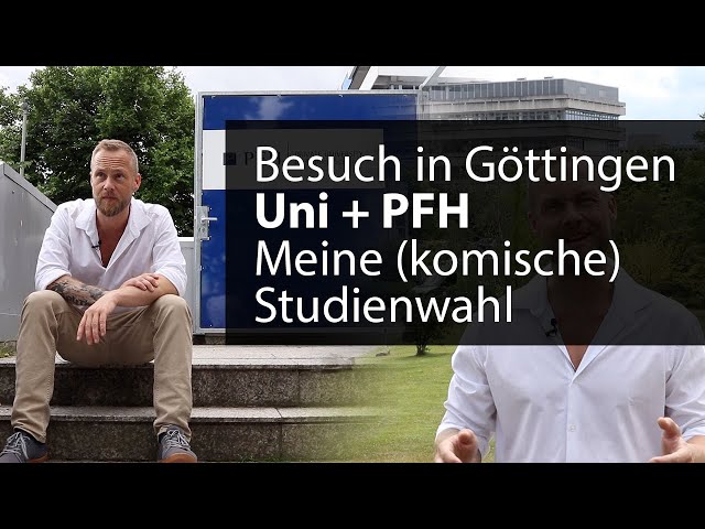 Ich zeige die Uni Göttingen & die PFH und erzähle, was & warum ich hier studiert habe #vlog