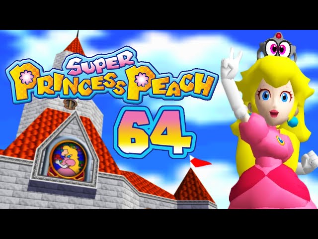 Super Princess Peach 64 - Full Game 100% Walkthrough (120 Stars)