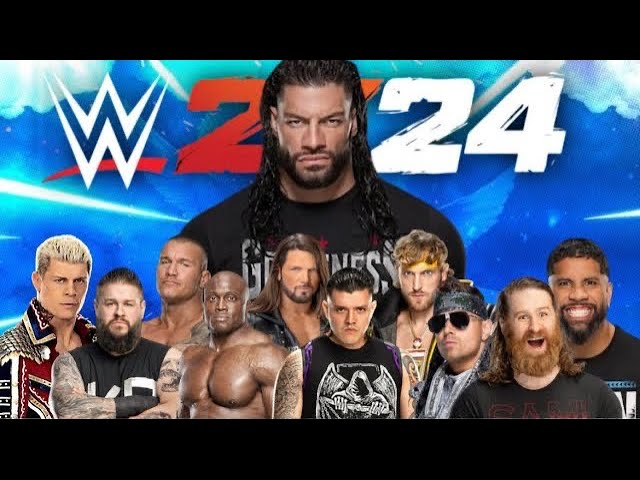 Roman Reigns vs 20 Men WWE2K24