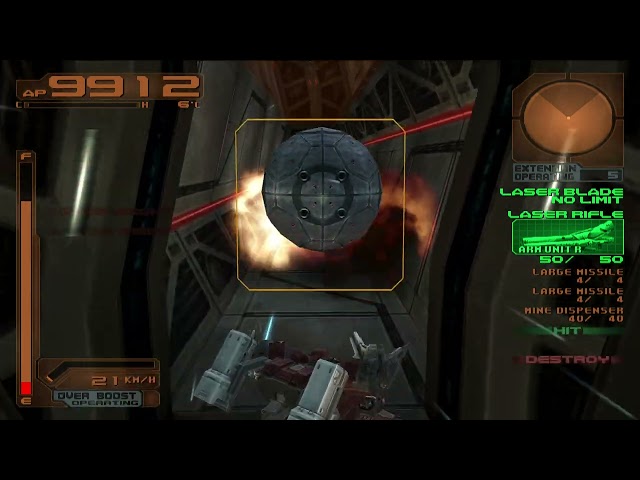 Armored Core 3 - This video is painful to watch