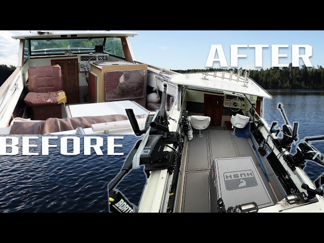 I BOUGHT AN OLD BOAT FOR $1,000 | FISHING BOAT RESTORATION