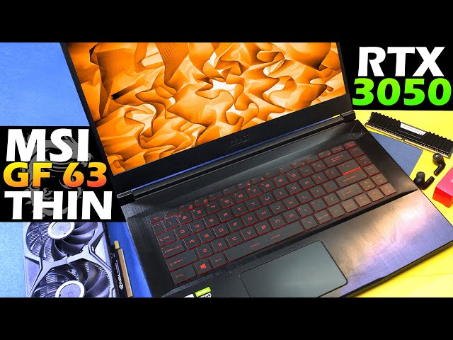 MSI GF63 Thin Review ⚡ RTX 3050, 144Hz Screen, Core i5 10500H ⚡ Best Gaming Laptop Under 70000
