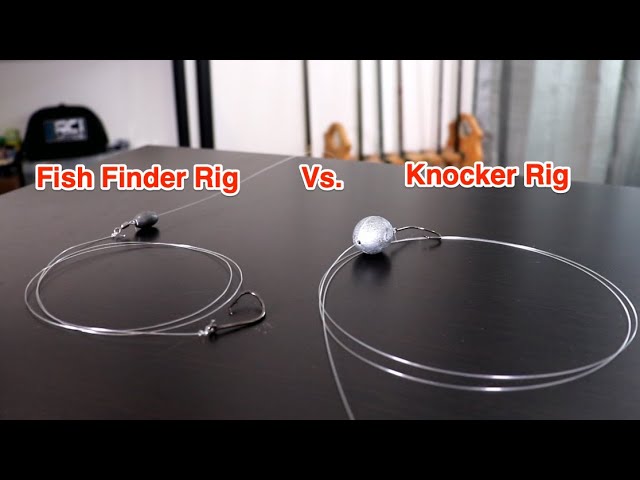 Fish Finder Rig vs. Knocker Rig (When To Use Each Rig)