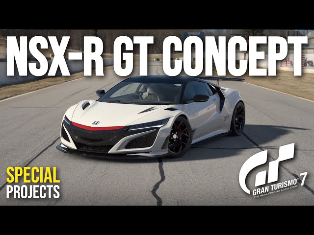 GT7 | Honda NSX-R GT Concept Build Tutorial | Special Projects