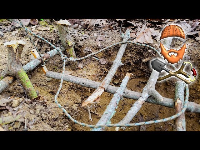 Paracord Snare Survival traps Episode 1