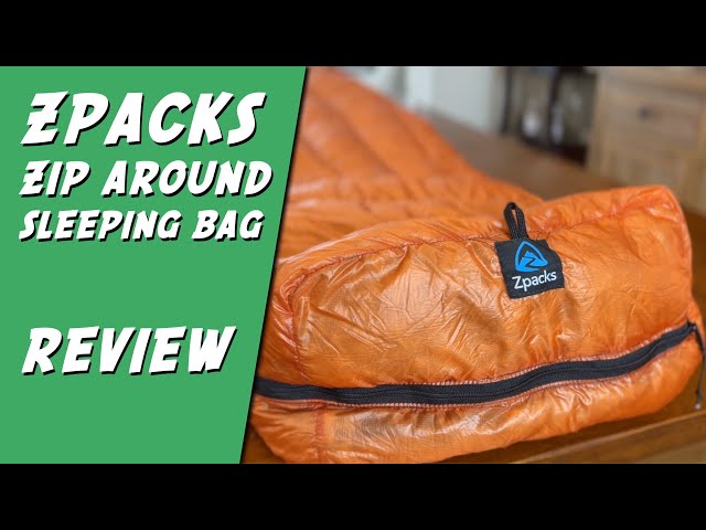 Zpacks "Zip Around" Sleeping Bag  - Review - is it the PERFECT bag for thru-hiking?