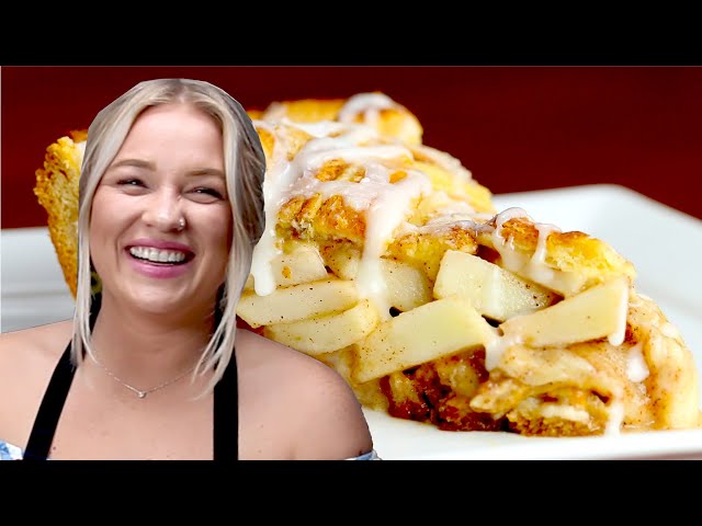 How to Make Cinnamon Roll Apple Pie with Alix
