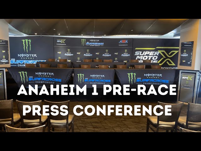 2024 SuperMotocross Round 1 Anaheim Pre-Race Press Conference