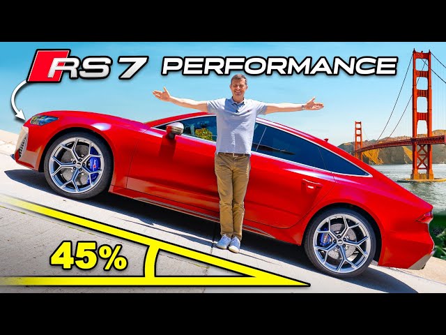 New Audi RS7 vs San Francisco!