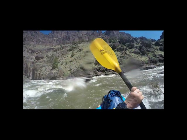Kayak trip down the Upper Owyhee from Crutcher's Crossing to Three Forks, Oregon