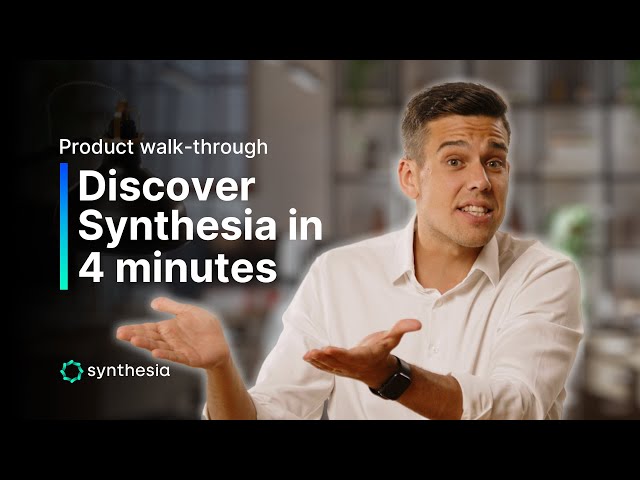 Discover Synthesia in 4 minutes | Product Tour