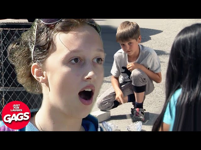 Siblings Get Into A Huge Fight Causes Problems | Just For Laughs Gags