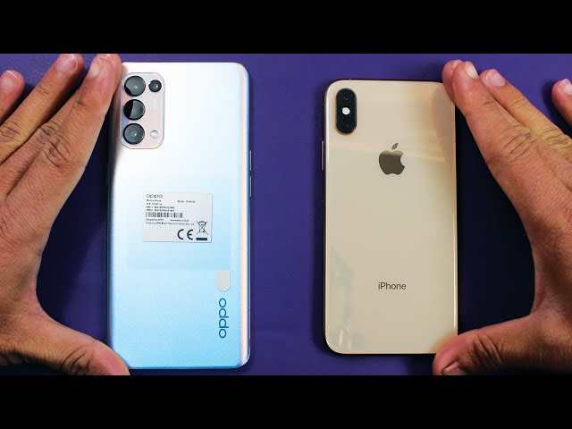 Oppo Reno 5 vs iPhone XS - Speed Test!