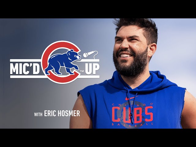 "I feel sexy with the red glove!" | Eric Hosmer is Mic'd Up at Cubs Spring Training