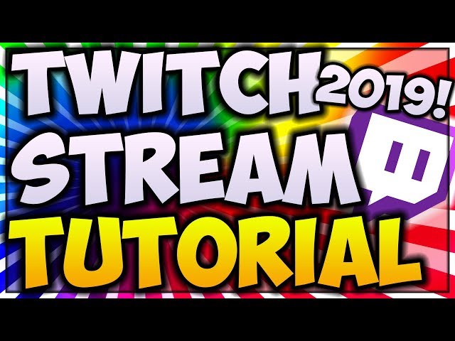 How To STREAM On TWITCH.TV For BEGINNERS 2020! 🎮 (DONATION and FOLLOW ALERTS INCLUDED)